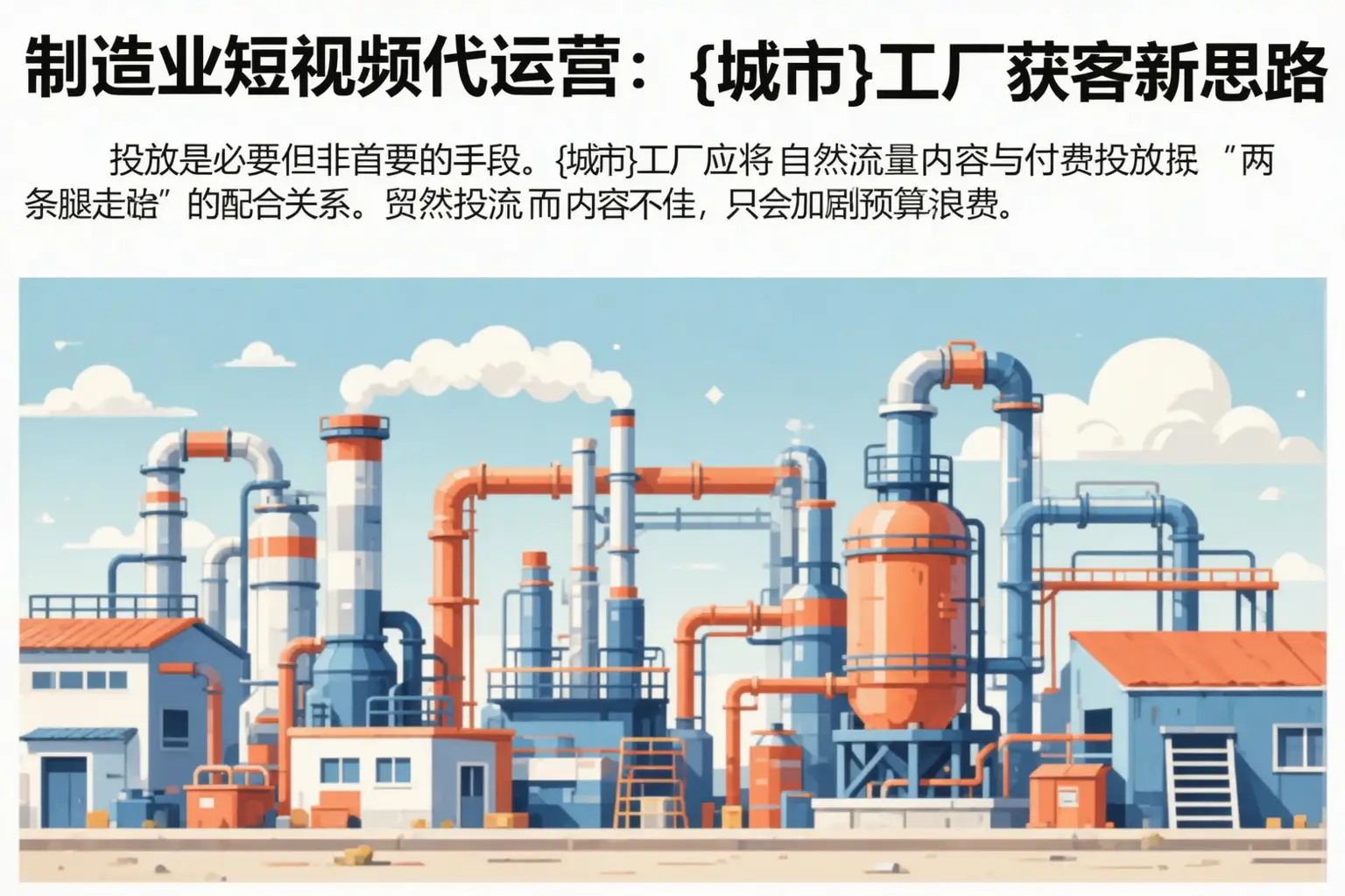 制造业短视频代运营:龙安工厂获客新思路