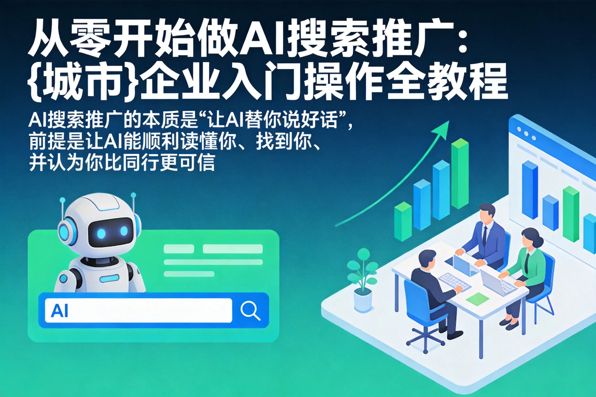从零开始做AI搜索推广:龙安企业入门操作全教程